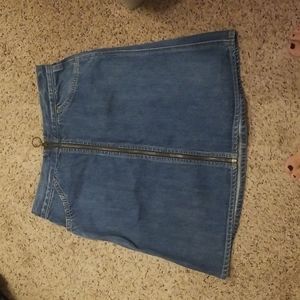 Levi's denim skirt